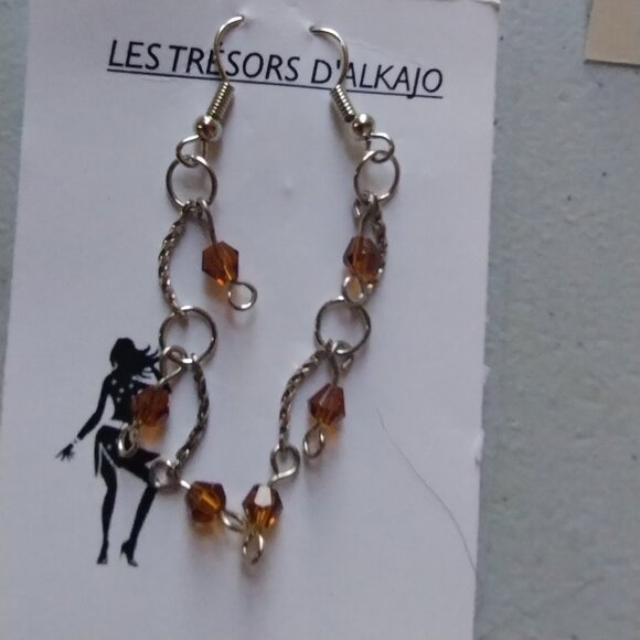 Lot handcrafted earrings (10) - Picture 6 of 10